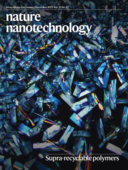 Nature Nanotechnology cover